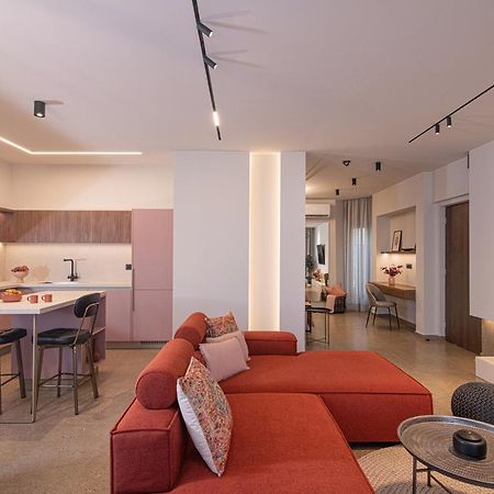 The Pink Penthouse Apartment Heraklion  Bagian luar foto