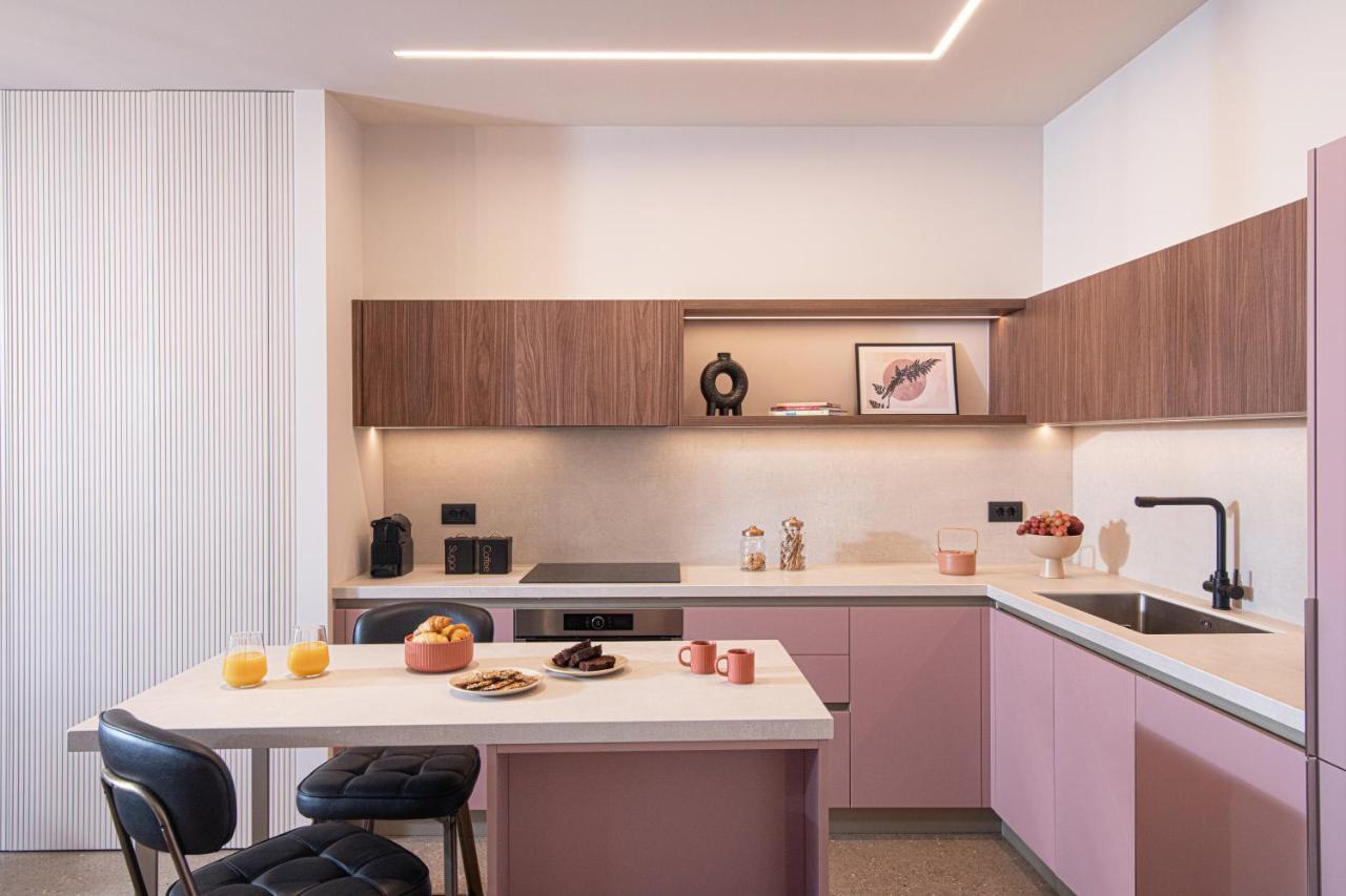 The Pink Penthouse Apartment Heraklion  Bagian luar foto