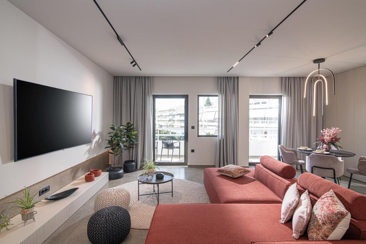 The Pink Penthouse Apartment Heraklion  Bagian luar foto