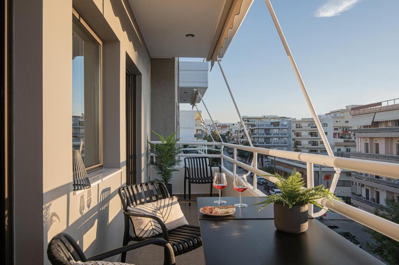 The Pink Penthouse Apartment Heraklion  Bagian luar foto