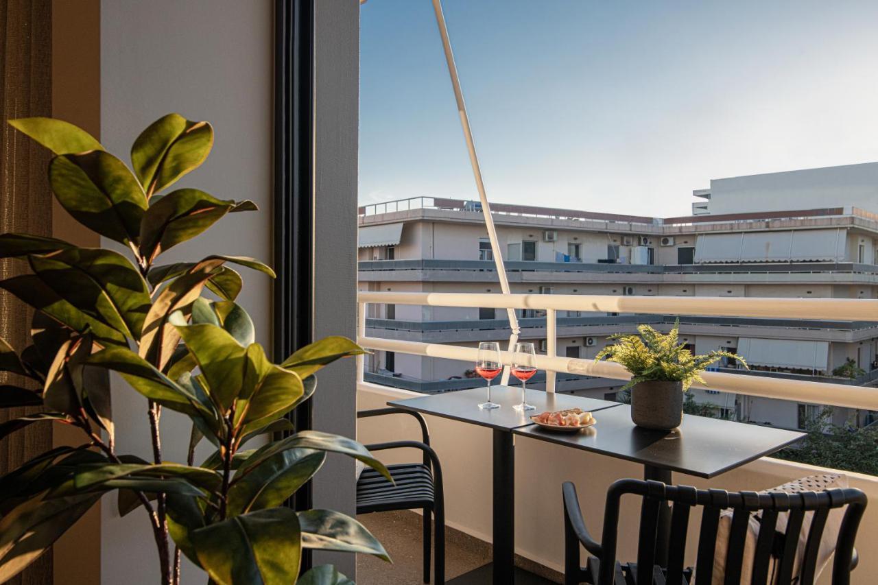 The Pink Penthouse Apartment Heraklion  Bagian luar foto