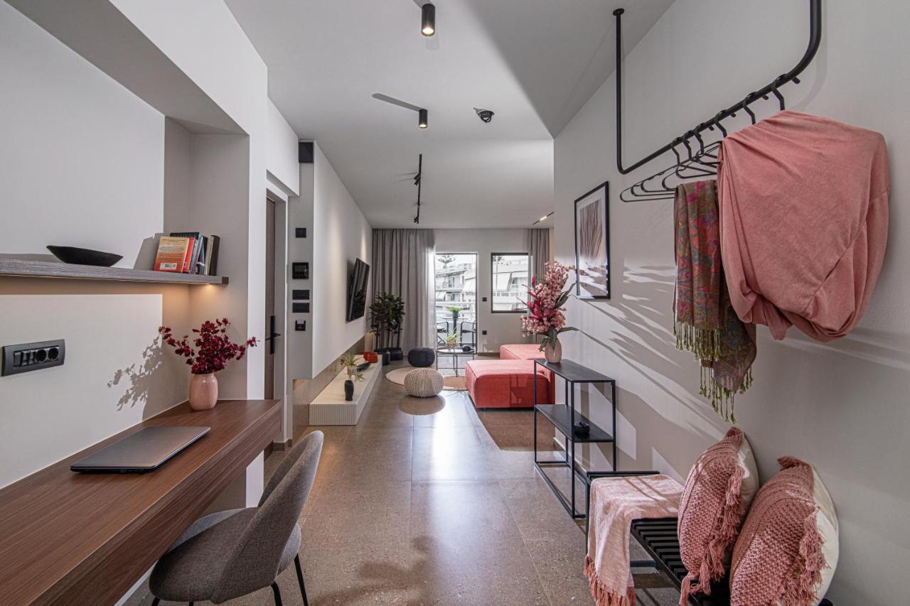 The Pink Penthouse Apartment Heraklion  Bagian luar foto